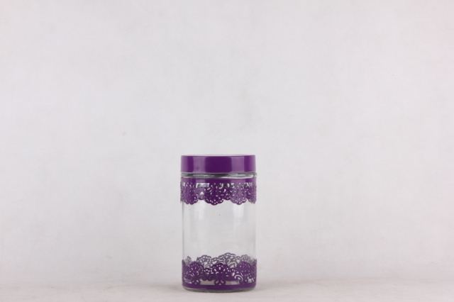 glass storage jar