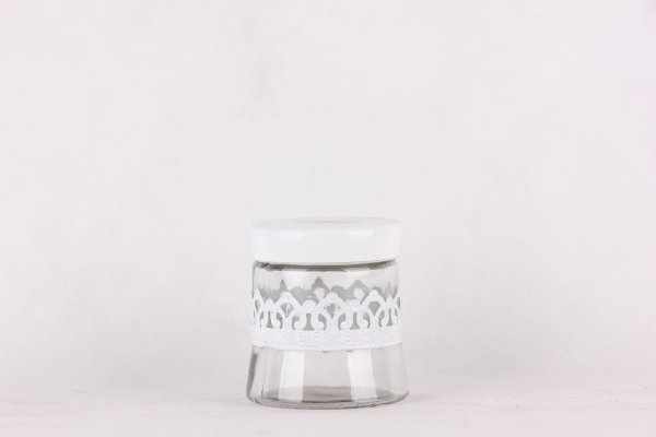 glass storage jar