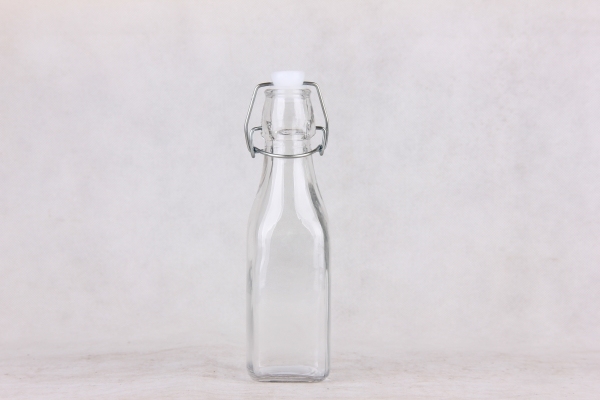 GLASS JAR /GLASS BOTTLE WITH CLIP