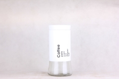 GLASS STORAGE JAR WITH S/S