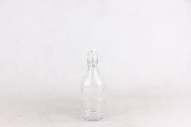 GLASS JAR /GLASS BOTTLE WITH CLIP