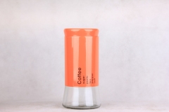 GLASS STROAGE JAR WITH S/S