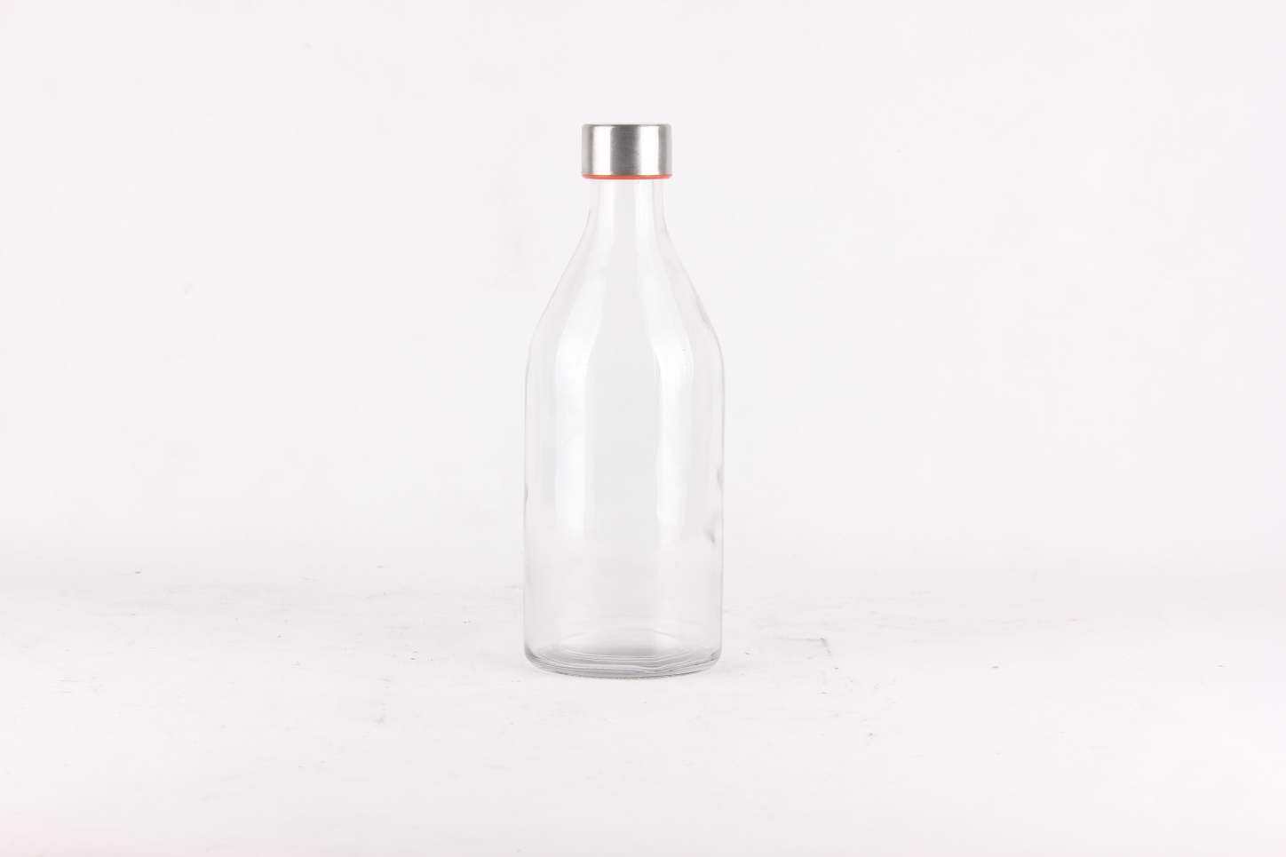 GLASS JAR /GLASS BOTTLE WITH METAL LID
