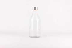 GLASS JAR /GLASS BOTTLE WITH METAL LID
