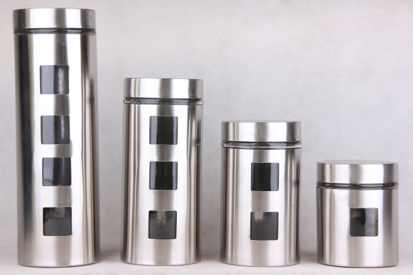 GLASS STORAGE JAR