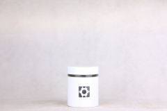 GLASS STORAGE JAR WITH S/S