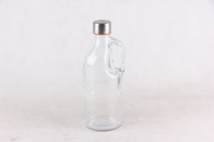 GLASS JAR /GLASS BOTTLE WITH METAL LID
