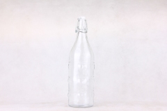 GLASS JAR /GLASS BOTTLE WITH CLIP
