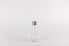 GLASS JAR /GLASS BOTTLE WITH METAL LID