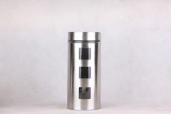 GLASS STORAGE JAR
