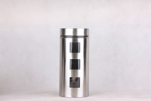 GLASS STORAGE JAR