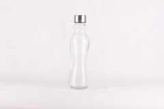GLASS JAR /GLASS BOTTLE WITH METAL LID