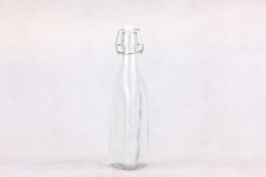 GLASS JAR /GLASS BOTTLE WITH CLIP