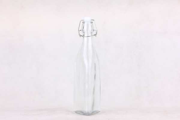 GLASS JAR /GLASS BOTTLE WITH CLIP
