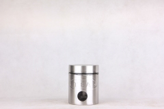 GLASS STORAGE JAR WITH S/S