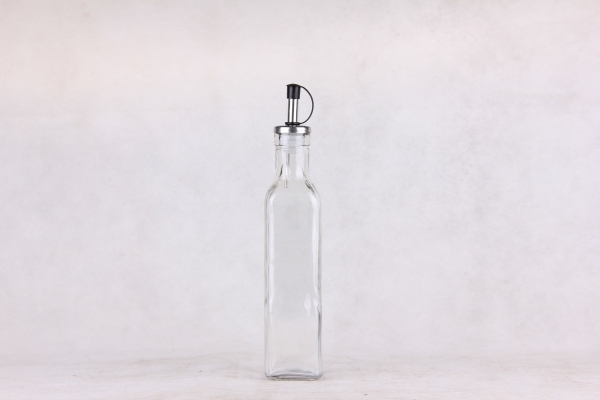 GLASS OIL BOTTLE