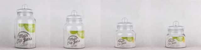 Good Quality Food Grade Airtight Glass Lid Glass Food Biscuits Spice Storage Containers