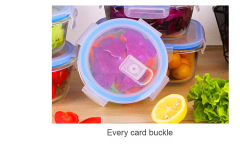 Wholesale eco friendly leakproof lunch box student bento bowl with lid sealed
