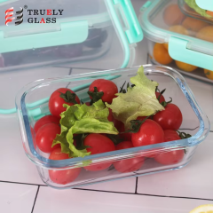 Factory Direct High Quality microwave glass pot lunch box food storage container set Cheap Price