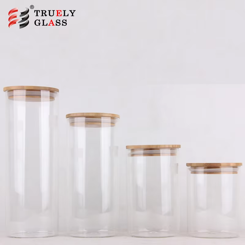 Electronic Component Transistor glass jar suppliers metal screw cap honey storage 600ml Connector compatible