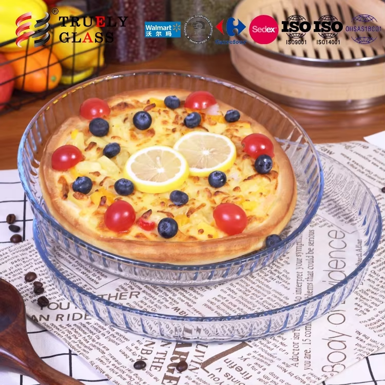 Bakeware tools round kitchen borosilicate glass nonstick bakeware sets wholesale