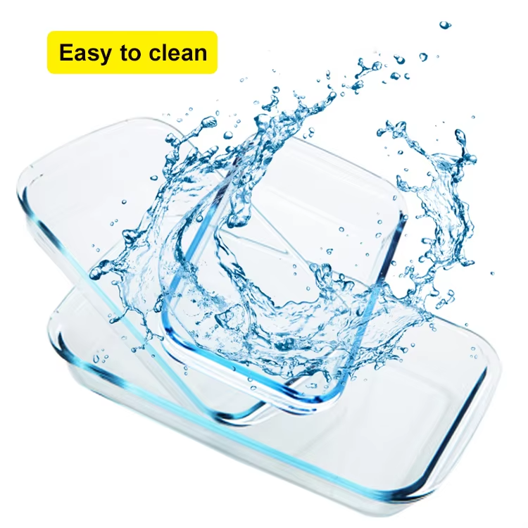 Bakeware tools round kitchen borosilicate glass nonstick bakeware sets wholesale