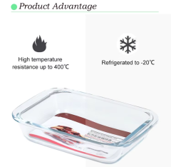 Bakeware tools round kitchen borosilicate glass nonstick bakeware sets wholesale