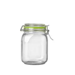 Best Quality 200ml 250ml 300ml Zero Waste High Borosilicate Glass Airtight Suction Lid Glass Jar