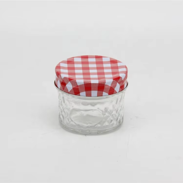 Cheap Price Factory Direct Clear Sealed Glass Pickles Honey Storage Jars with Lids