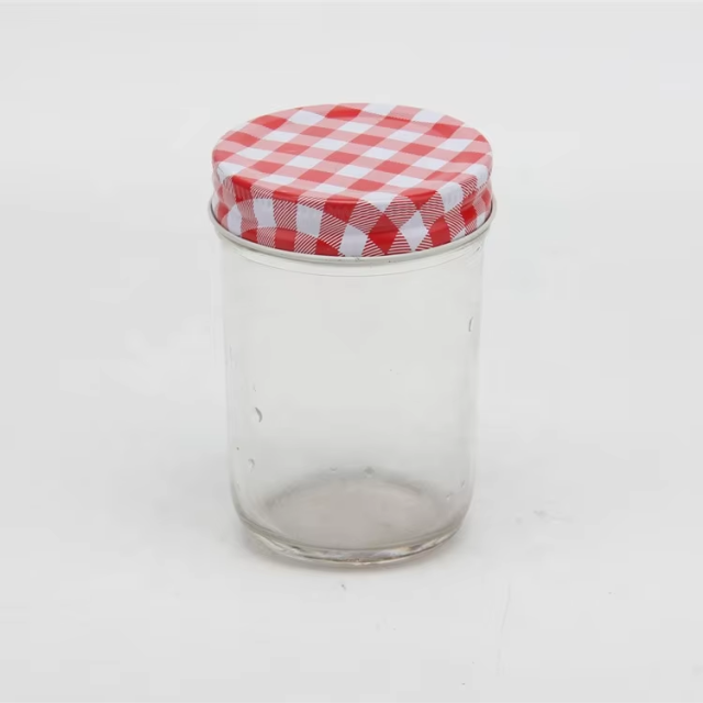 Cheap Price Factory Direct Clear Sealed Glass Pickles Honey Storage Jars with Lids
