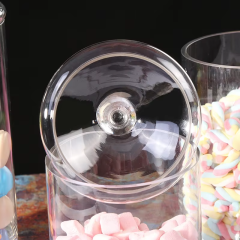 China Factory Cheap Price Glass Lid Glass Storage Jars for Tea Leaf Coffee Bins