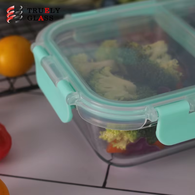Hot sale assorted  safe glass food  container  and glass tableware wholesale