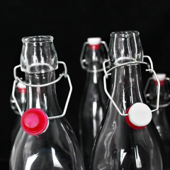 Factory supply 150ml 330ml 750ml swing top glass beer bottles
