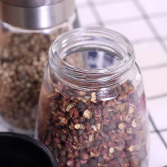 Wholesale 80ml premium stainless steel manual 2 in 1 salt and pepper grinder set