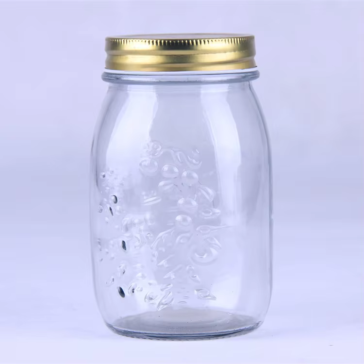 125ml 200ml 300ml wide mouth glass mason jar for jam canning food storage