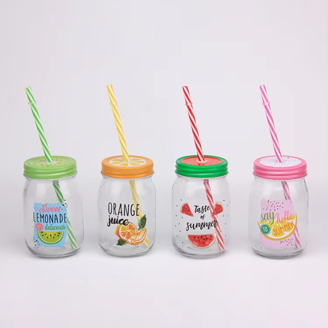 125ml 200ml 300ml wide mouth glass mason jar for jam canning food storage