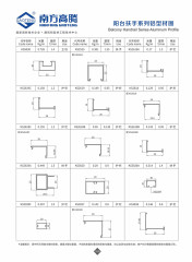 KS86 Series Handrail Assembly Drawing