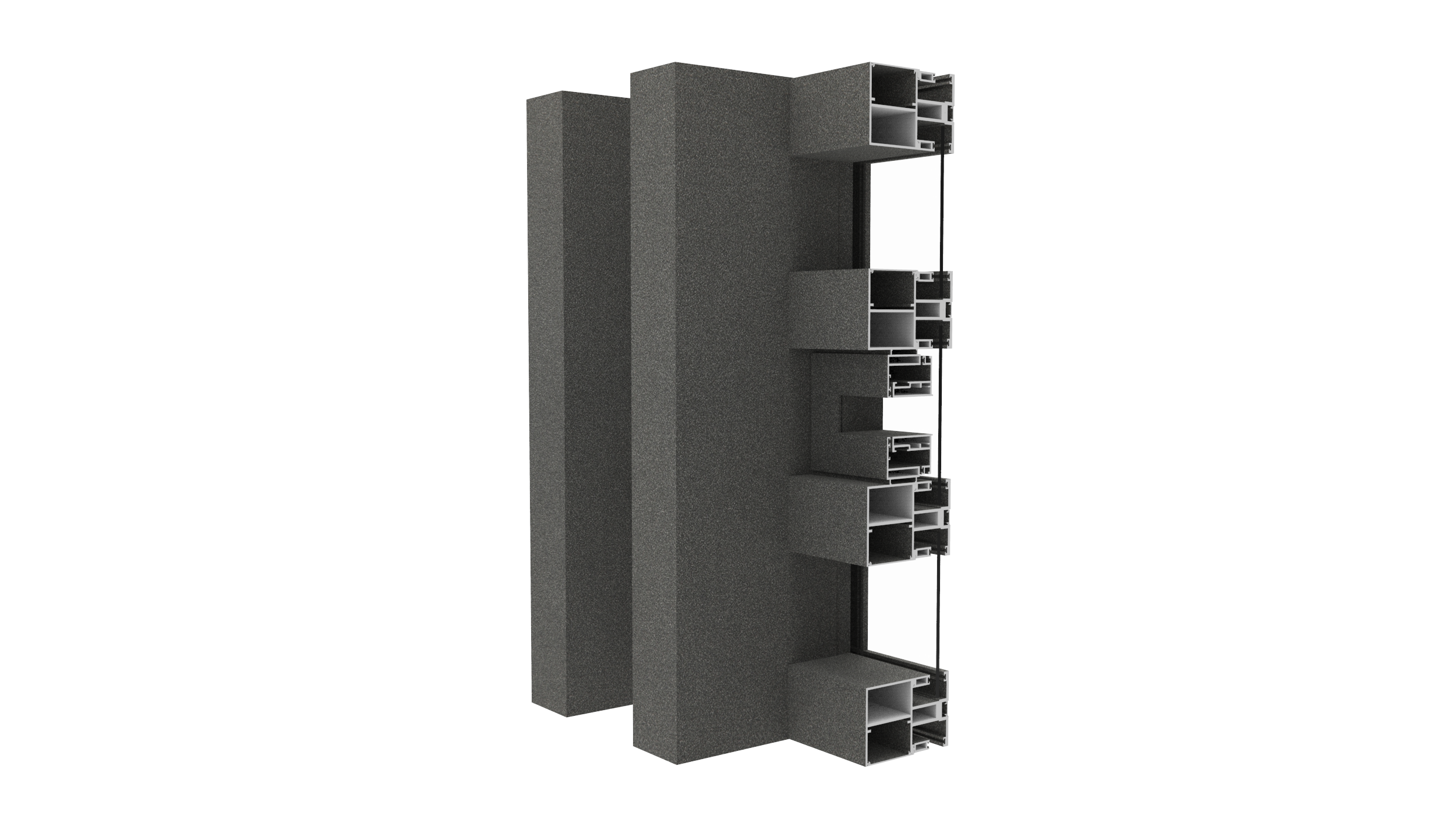 Q250 Series Curtain Wall Profile