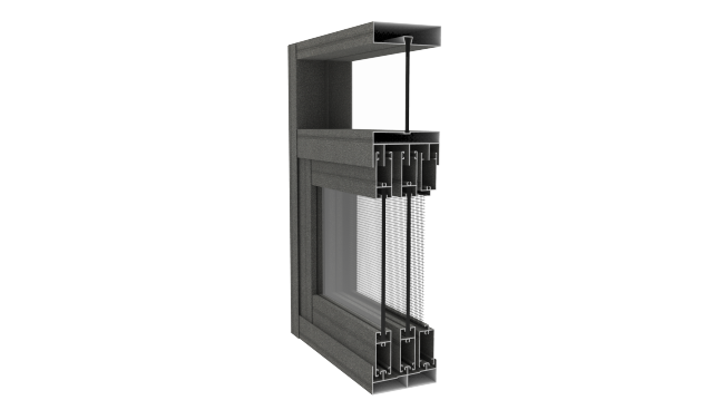A85D Series Sliding Window Profile