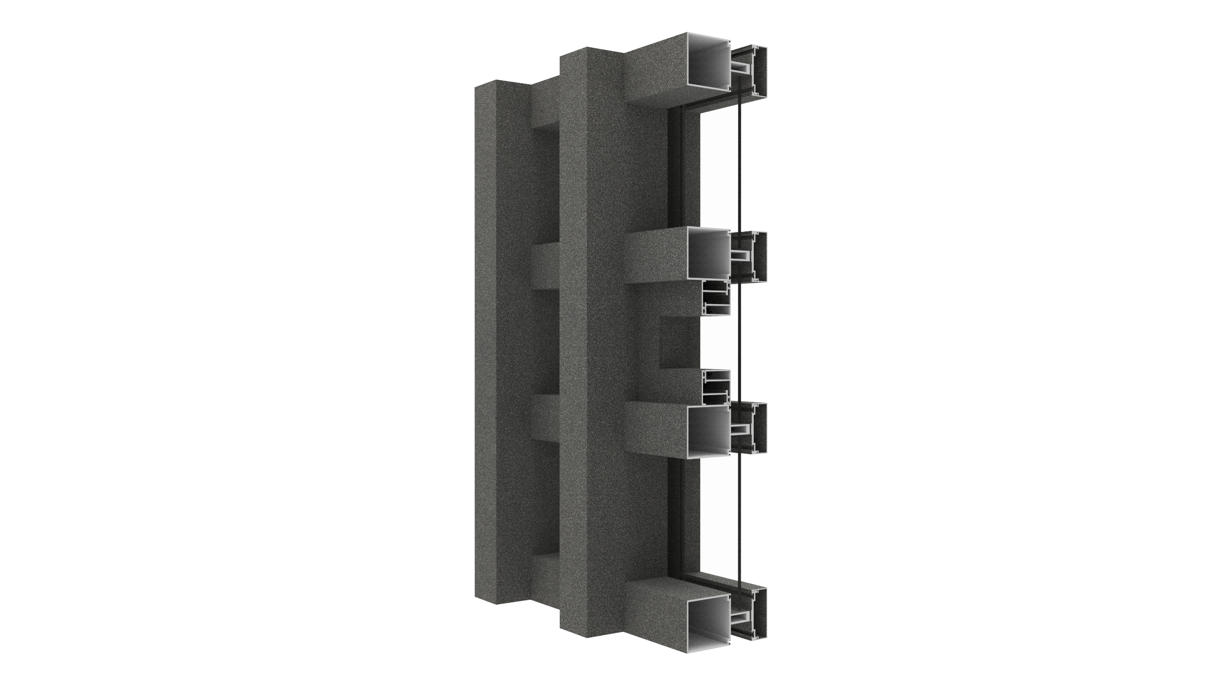 Q150 Series Curtain Wall Profile