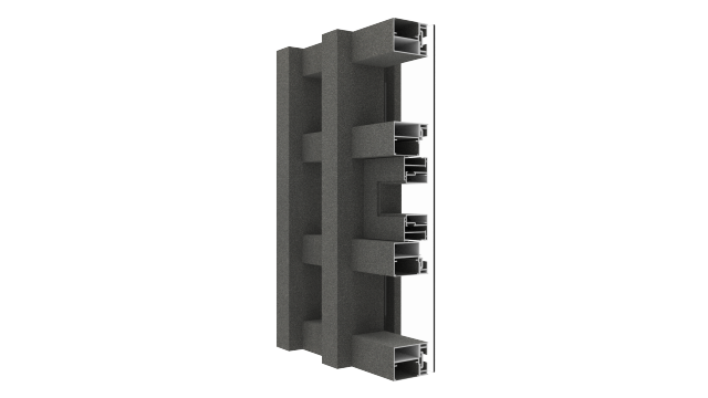 Q140C Series Curtain Wall Profile