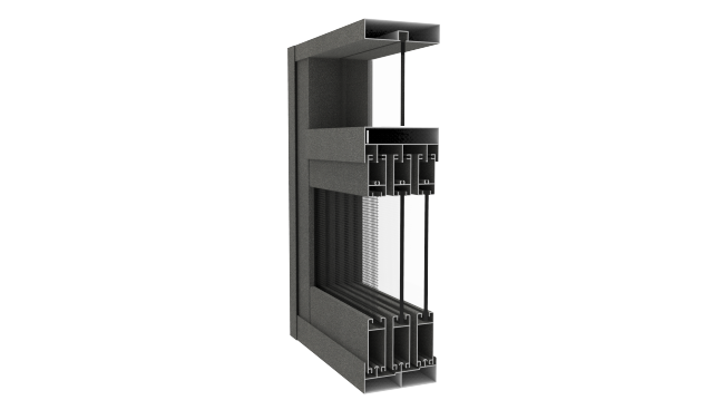 A90L Series Sliding Window Assembly Drawing