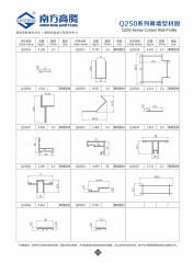 Q250 Series Curtain Wall Profile