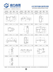 A93 Series Sliding Window Profile