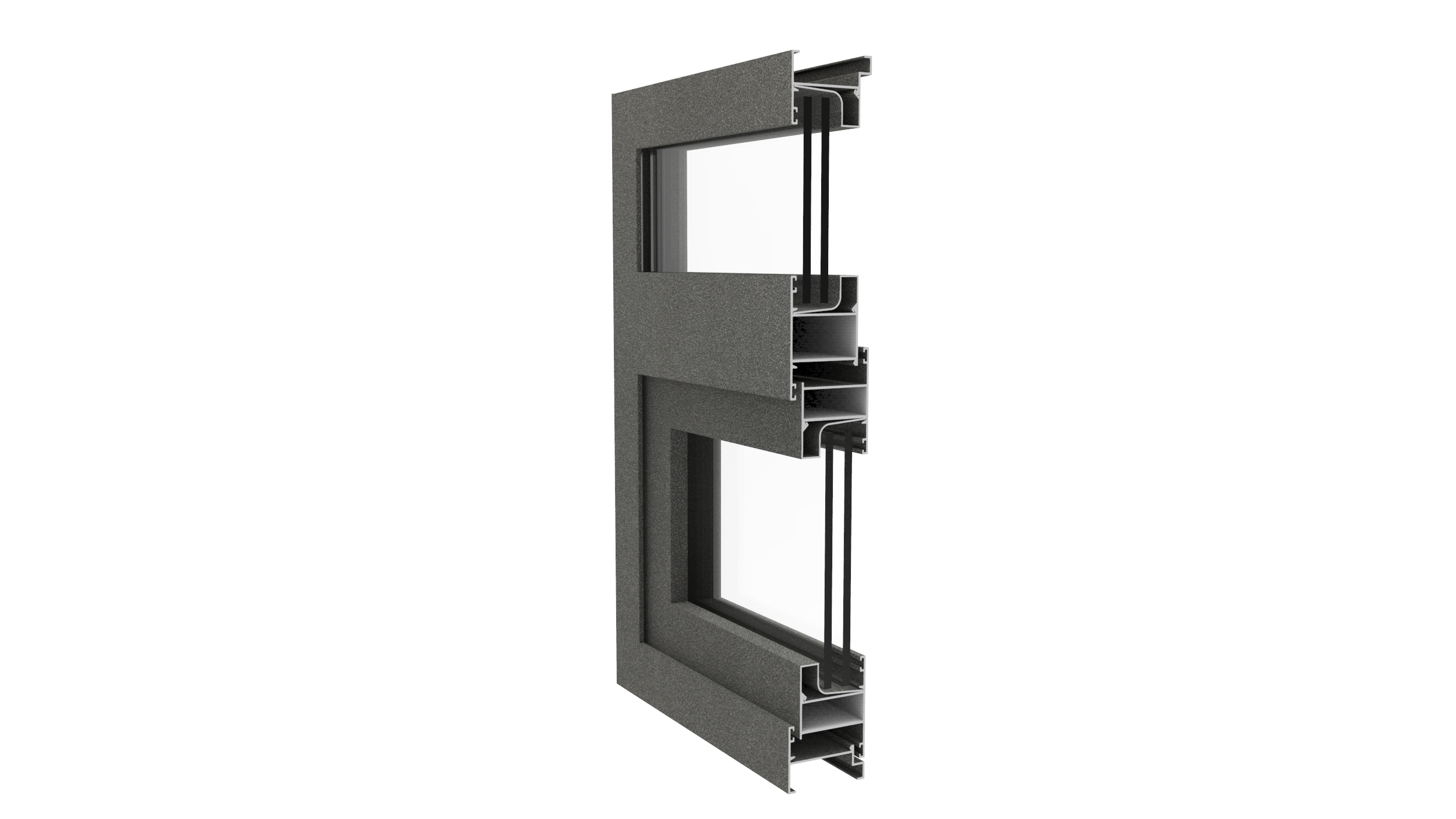 D50AJ Series Casement Window Profle