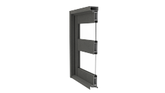 C70A Series Casement Door Assembly Drawing
