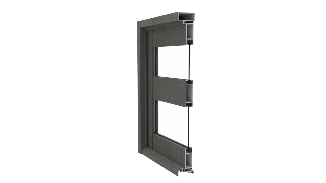 C70A Series Casement Door Assembly Drawing
