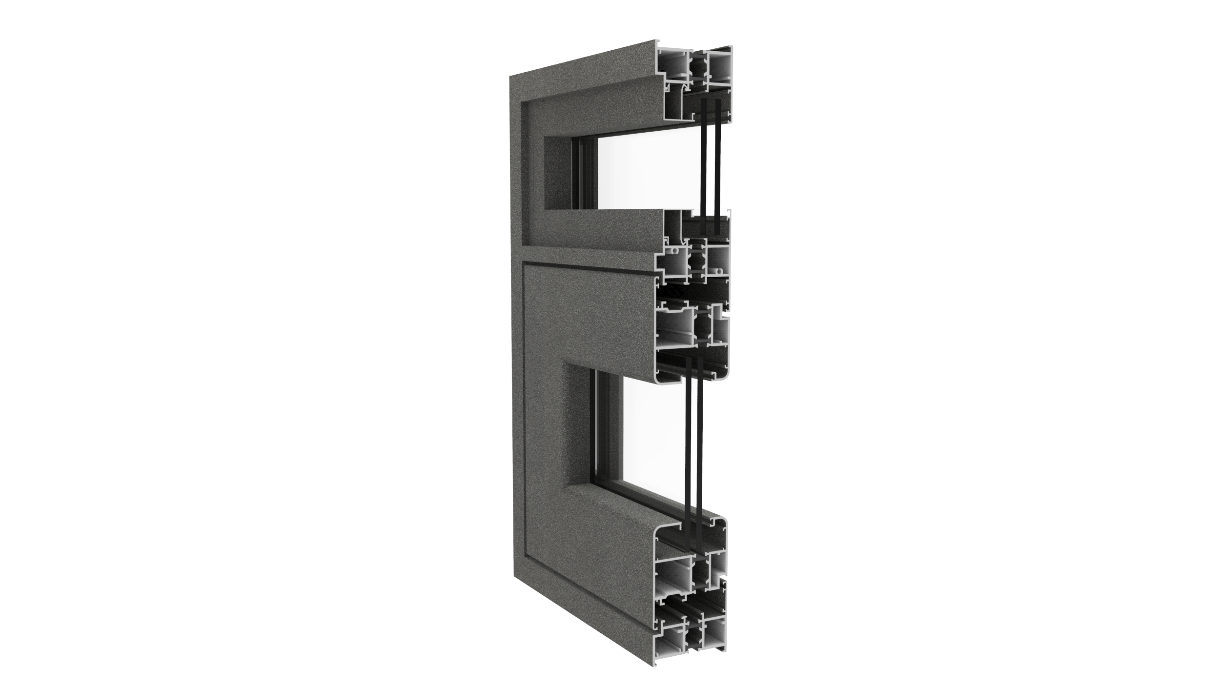 DZ65 Series Thermal Insulation Casement Window Profile
