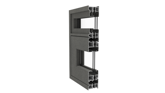 DZ65 Series Thermal Insulation Casement Window Profile