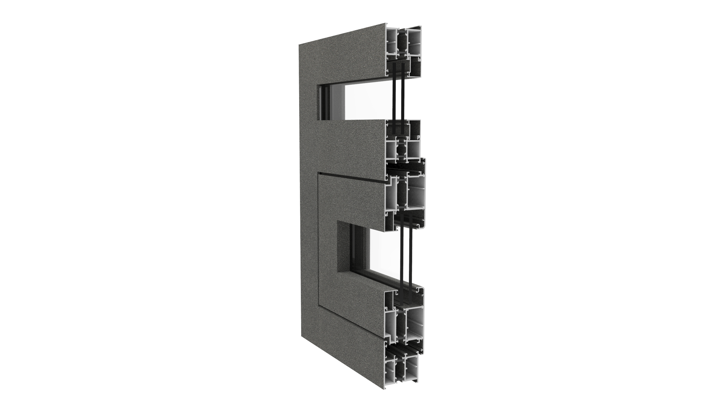 JND65 Series Heat Insulation Casement Window Profile